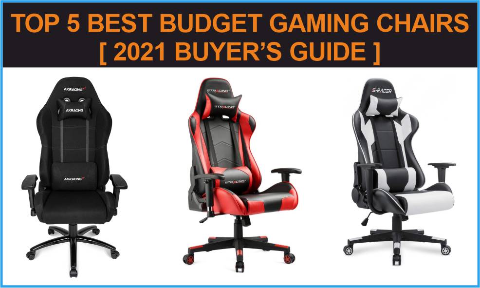TOP 5 BEST BUDGET GAMING CHAIRS